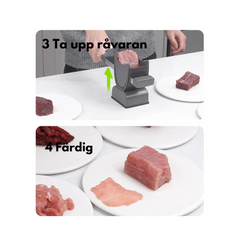 Manuell Köttskärare i Rostfritt Stål – Precisionsverktyg för Kött & Skivning i Hemmaköket
