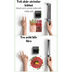 Manuell Köttskärare i Rostfritt Stål – Precisionsverktyg för Kött & Skivning i Hemmaköket