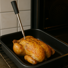 Grilltermometer Bluetooth – Trådlös, Appstyrd & Laddningsbar, för Kött & BBQ