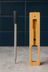 Grilltermometer Bluetooth – Trådlös, Appstyrd & Laddningsbar, för Kött & BBQ