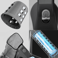 Elektrisk Grönsaksskärare – Kompakt Köksmaskin med Rivare & Hackare, Typ-C Laddning