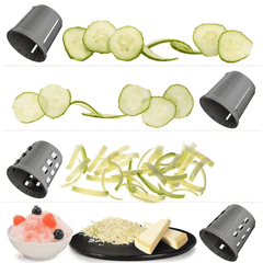 Elektrisk Grönsaksskärare – Kompakt Köksmaskin med Rivare & Hackare, Typ-C Laddning