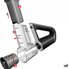 Elektrisk Grönsaksskärare – Kompakt Köksmaskin med Rivare & Hackare, Typ-C Laddning