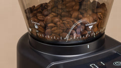 Elektrisk Kaffekvarn G3 – Professionell Kvarn för Espressokaffe & Bryggkaffe – Justerbar Malningsgrad – Svart/Silver – För Hem & Café