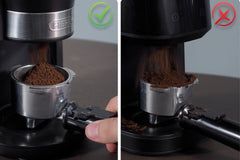 Elektrisk Kaffekvarn G3 – Professionell Kvarn för Espressokaffe & Bryggkaffe – Justerbar Malningsgrad – Svart/Silver – För Hem & Café