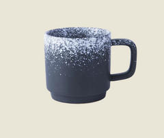 Keramiska Kaffemuggar i Vintage Stil – 300 ml, Tåligt Set i Flera Färger