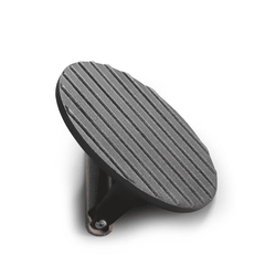 Gjutjärns Köttpress med Trähandtag – Robust Grillverktyg i Klassisk Design