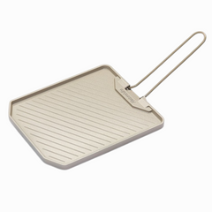 Grillpanna i Gjutjärn – Stekplatta för Induktionshäll | Robust & Elegant Design