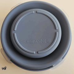 Hopfällbara matlådor i silikon – 4-pack med lufttäta lock, platsbesparande design