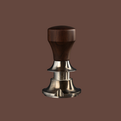 Justerbar Tamper 58 mm i Rostfritt Stål – Barista Verktyg för Manuell Espresso & Kaffemaskin