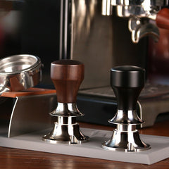 Justerbar Tamper 58 mm i Rostfritt Stål – Barista Verktyg för Manuell Espresso & Kaffemaskin