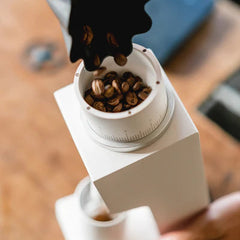 Kaffekvarn Elektrisk 48mm – Automatisk Kvarn i Aluminiumlegering för hemmakontor & Café