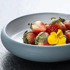 Keramik Tallrik – Matt färgad yta – Ugnsfast & diskmaskinssäker – 15/20/24 cm – Tygform-serien