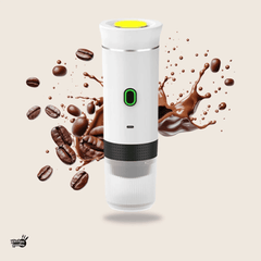 Portabel Kapselkaffemaskin – Trådlös Espresso för Kapslar & Malet Kaffe