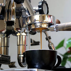 Portafilter-set för espressomaskin – 51mm rostfritt stål med trähandtag & dubbla filterkorgar