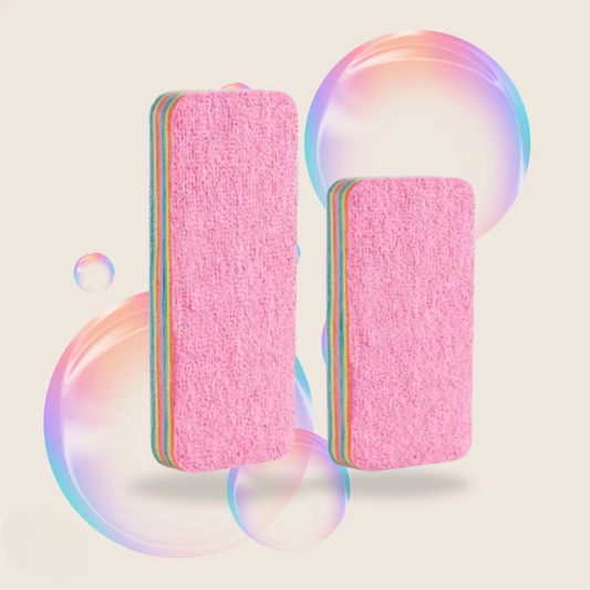 Rivbar Regnbågsduk – 12-Lagers Engångsduk för Effektiv & Fräsch Städning