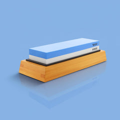 Slipsten för köksknivar – Dubbelsidig 1000/6000 Grit med halkfri bas