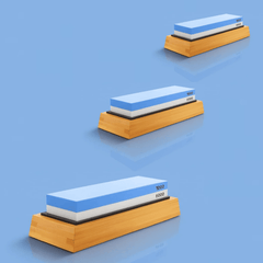 Slipsten för köksknivar – Dubbelsidig 1000/6000 Grit med halkfri bas