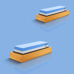 Slipsten för köksknivar – Dubbelsidig 1000/6000 Grit med halkfri bas