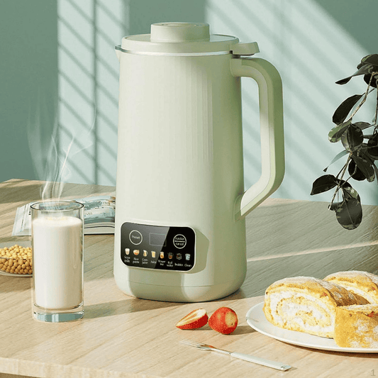 Växtbaserad Mjölkmaskin – Automatisk Maskin för Sojamjölk, Havremjölk & Mandelmjölk (1.2L)