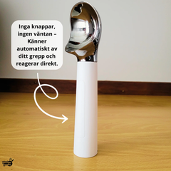 Uppvärmd Glasskopa i Rostfritt Stål med Digital Display