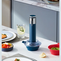 Elektrisk Vitlökshackare – Automatisk Mini Matlagningsmaskin i Rostfritt Stål (USB-laddning)