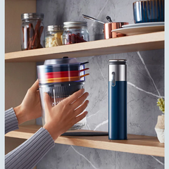 Elektrisk Vitlökshackare – Automatisk Mini Matlagningsmaskin i Rostfritt Stål (USB-laddning)