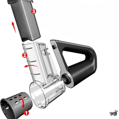 Elektrisk Grönsaksskärare – Kompakt Köksmaskin med Rivare & Hackare, Typ-C Laddning