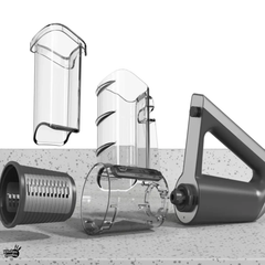 Elektrisk Grönsaksskärare – Kompakt Köksmaskin med Rivare & Hackare, Typ-C Laddning