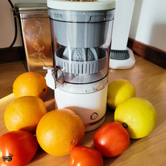 Elektrisk Citruspress – Automatisk & Handfri Apelsinpress med USB