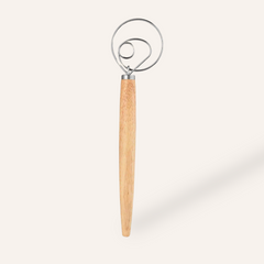 Dansk Degvisp i Rostfritt Stål – Professionell Degvisp för Bröddeg, Smet & Bakning