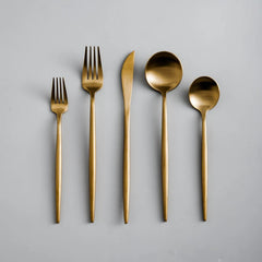 Bestickset i Rostfritt Stål – 24 Delar | Elegant och Tidlös Design