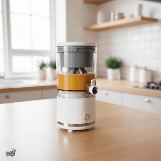 Elektrisk Citruspress – Automatisk & Handfri Apelsinpress med USB