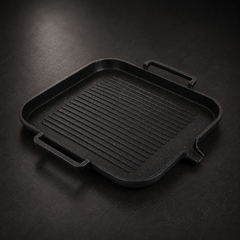 Grillpanna 30 cm – Perfekt för Kött, Fisk Grönsaker, Non-Stick för Induktion & Spis