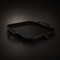 Grillpanna 30 cm – Perfekt för Kött, Fisk Grönsaker, Non-Stick för Induktion & Spis
