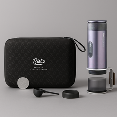 Portabel & Trådlös Espressomaskin – 15 Bar Tryck, Rostfritt Stål, 80 ml Vattentank, Inbyggd Batteri 7500mAh