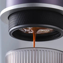 Portabel & Trådlös Espressomaskin – 15 Bar Tryck, Rostfritt Stål, 80 ml Vattentank, Inbyggd Batteri 7500mAh